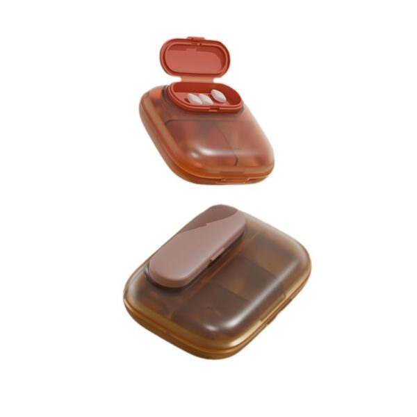 Portable Sealed Moisture-Proof Mini Pill Box