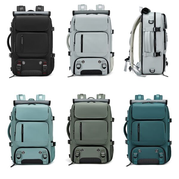 Waterproof Multi-Pocket Large-Capacity Travel Backpack