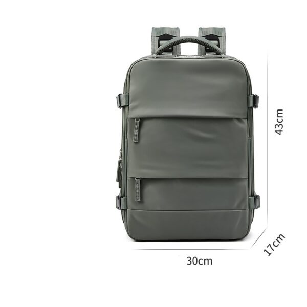 Multi-Pocket USB Charging Backpack