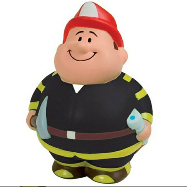 PU Foam Chubby Firefighter Stress Toy