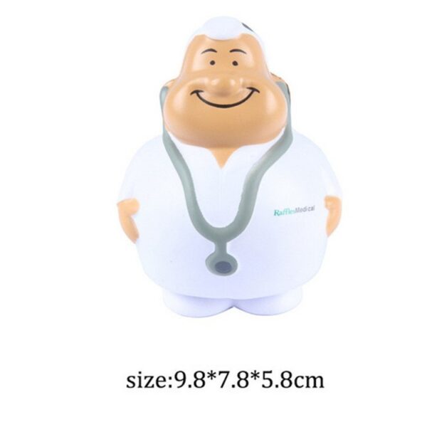 PU Foam Chubby Doctor Stress Relief Toy