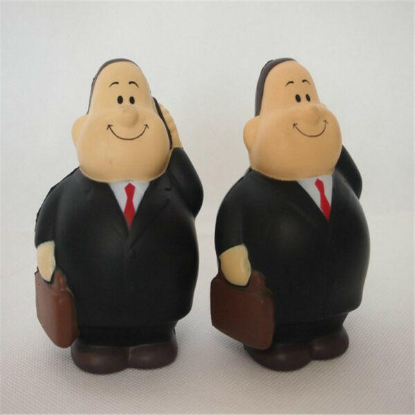 PU Foam Fat Businessman Stress Relief Toy