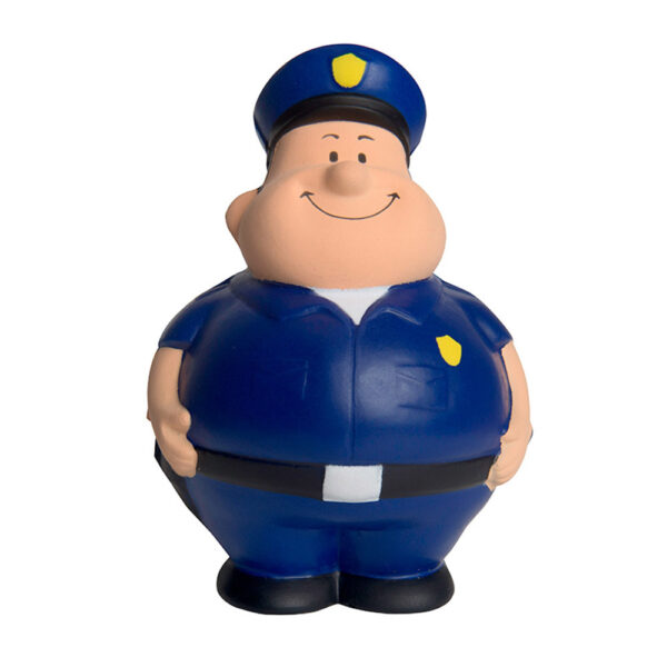 PU Foam Chubby Police Officer Stress Relief Toy