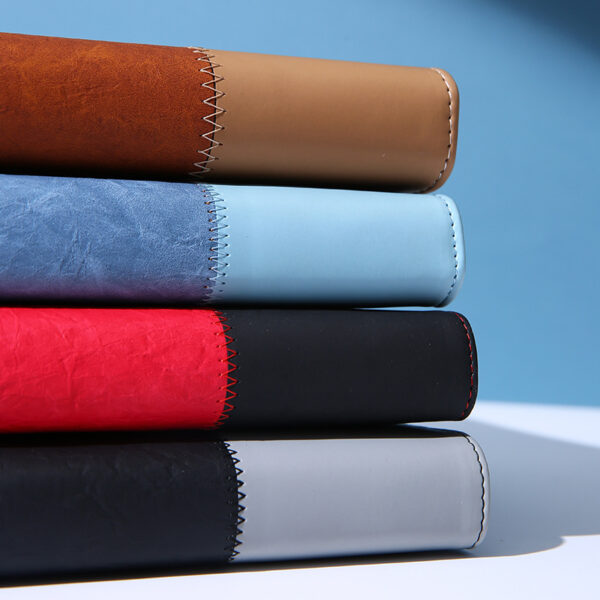 A5 Color-Block Loose-Leaf Business Notebook