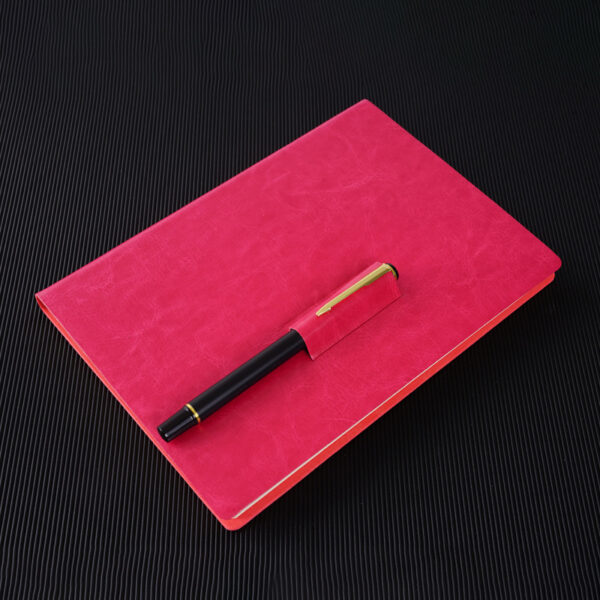 A5 Soft Cover Notebook with Pen Slot