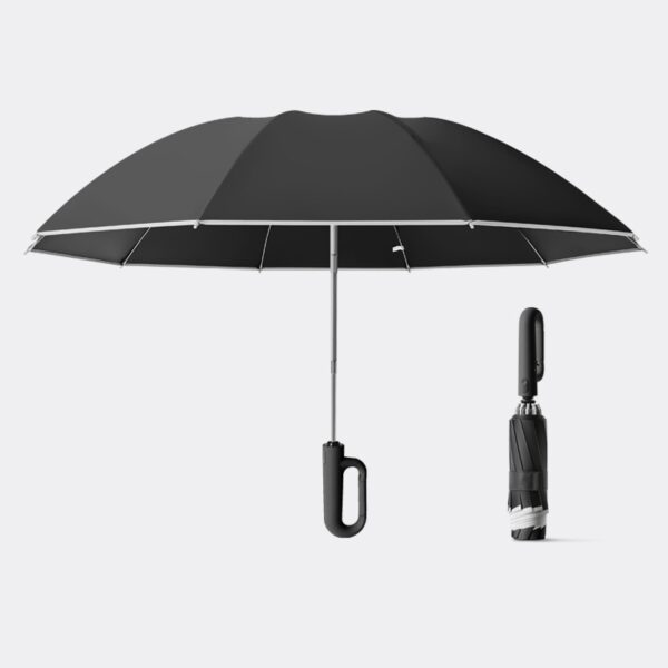 Hook Handle Windproof Dual-Use Umbrella