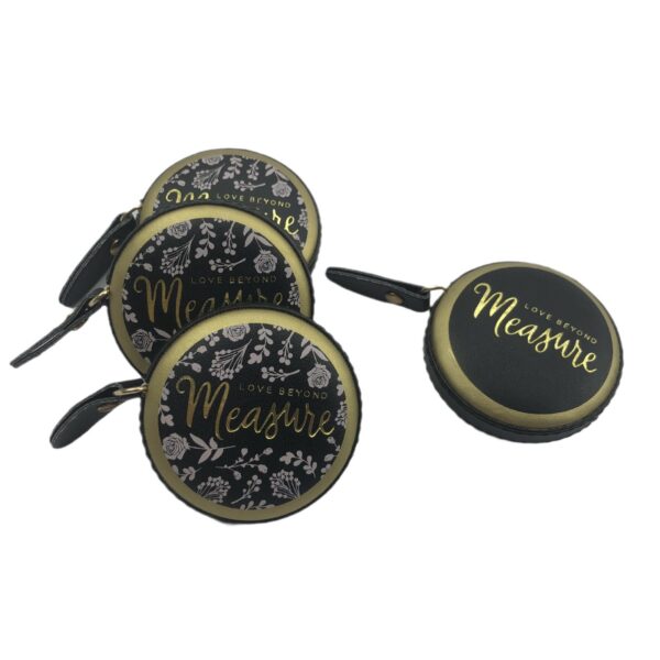 PU Leather Macaron-Style Mini Tape Measure