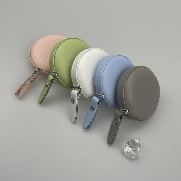 PU Leather Macaron-Style Mini Tape Measure