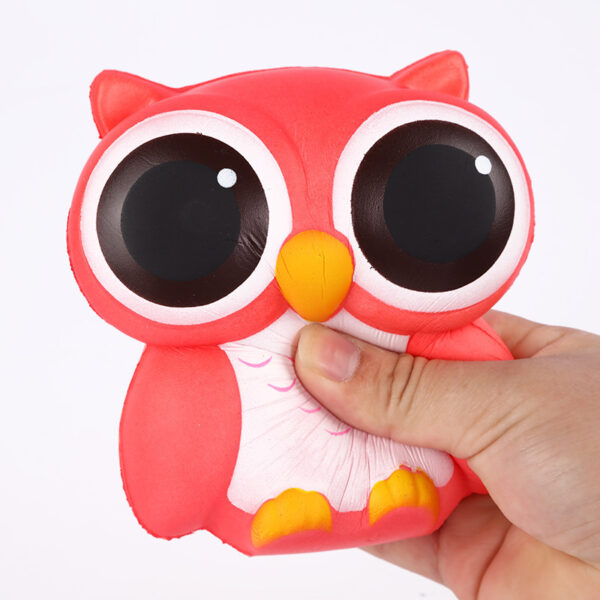 Owl-Shaped PU Foam Slow Rebound Stress Relief Toy