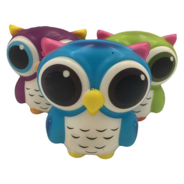 Owl-Shaped PU Foam Slow Rebound Stress Relief Toy