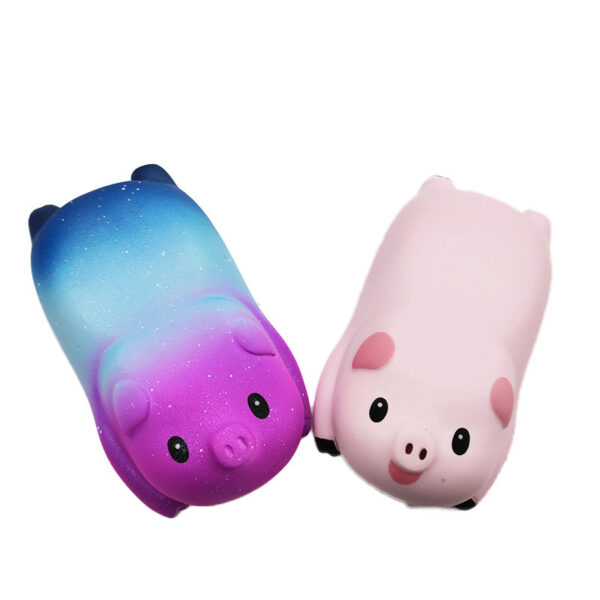 Pig-Shaped PU Foam Slow Rebound Stress Relief Mouse Wrist Pad