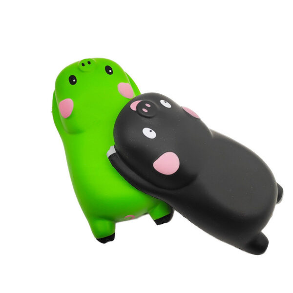 Pig-Shaped PU Foam Slow Rebound Stress Relief Mouse Wrist Pad