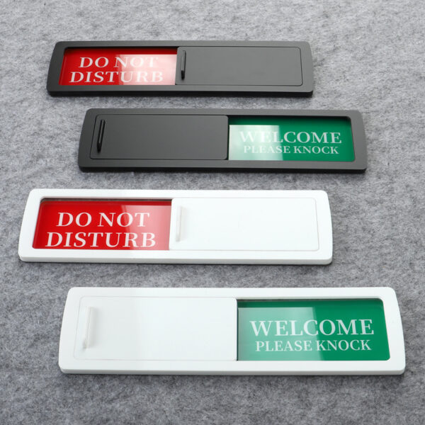 Customizable Magnetic Meeting Room/ Dishwasher Status Sign