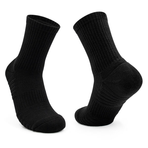 Custom Logo Long-Calf Basketball Socks with Towel Bottom