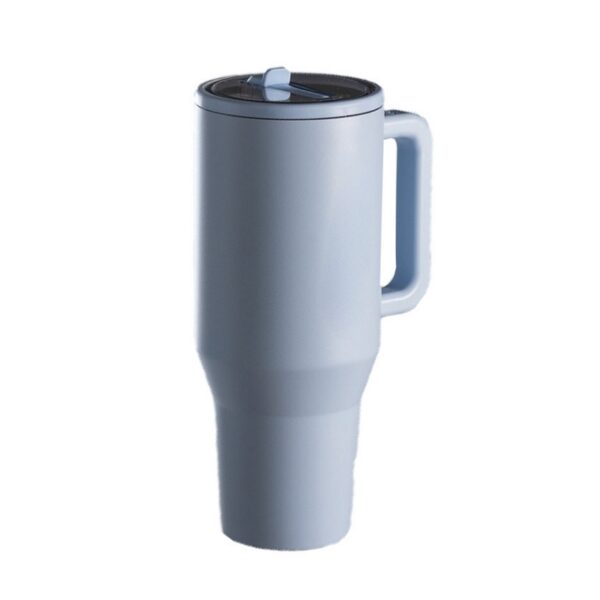 Stainless Steel Tumbler with Flip Straw Lid- 40oz