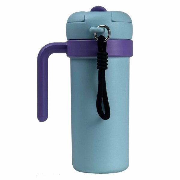 Stainless Steel Insulated Bottle with Tea Separator and Carrying Handle 24oz