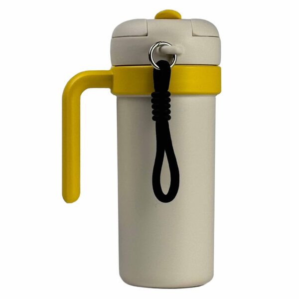 Stainless Steel Insulated Bottle with Tea Separator and Carrying Handle 24oz