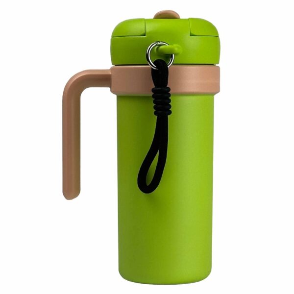 Stainless Steel Insulated Bottle with Tea Separator and Carrying Handle 24oz