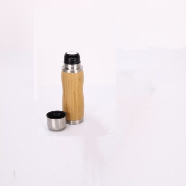 Bamboo Wood Insulated Car Bottle