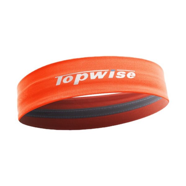 Non-Slip Sports Headband with Silicone Drip Coating