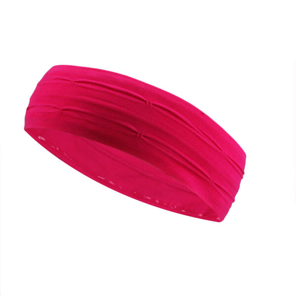 Double Dripper Pleated Sport Hairband