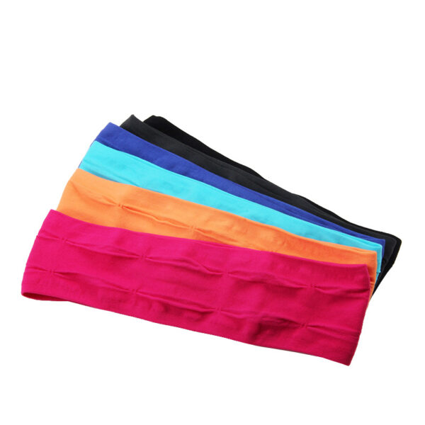 Double Dripper Pleated Sport Hairband