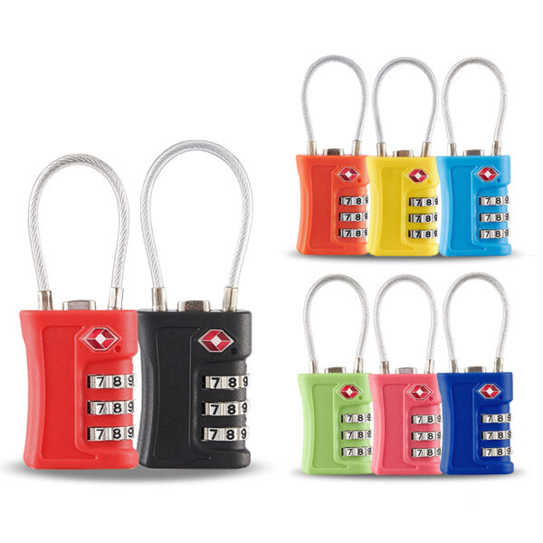 Custom-Engraved Miniature TSA Luggage Lock