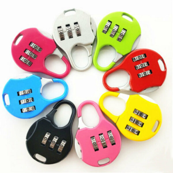 Zinc Alloy Combination Padlock with Custom Logo