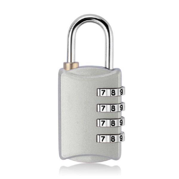 4-Digit Combination Padlock with Custom Logo