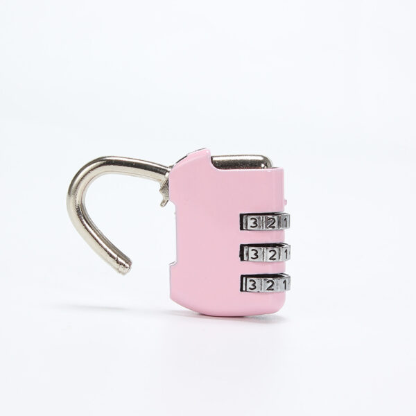 Waterproof Zinc Alloy 3-Digit Combination Padlock with Custom Logo