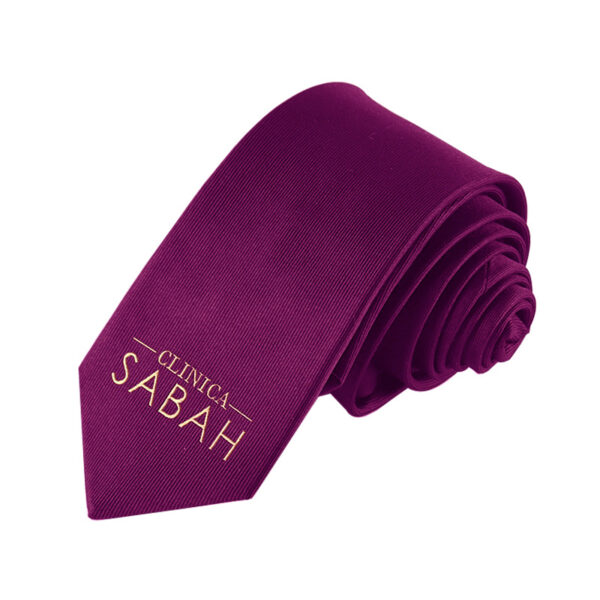 Custom RPT Polyester Silk Logo Tie