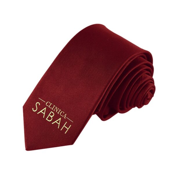 Custom RPT Polyester Silk Logo Tie