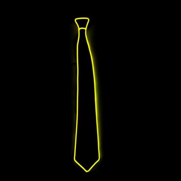 LED Light-up Tie with EL Cold Light Accessories