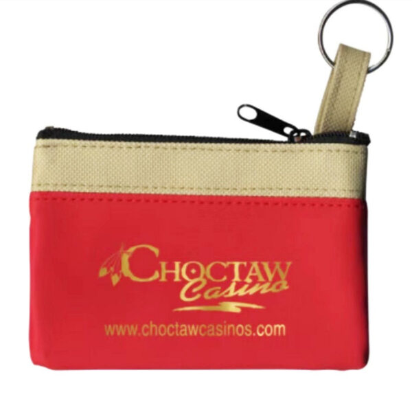 Solid-Color PU Coin Purse with Custom Logo