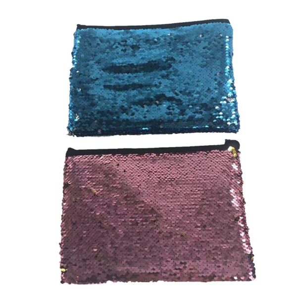 Premium Sequin Flat Pencil Case