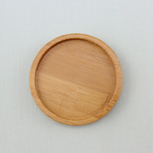 Small Circle Bamboo Tray