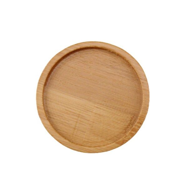 Small Circle Bamboo Tray