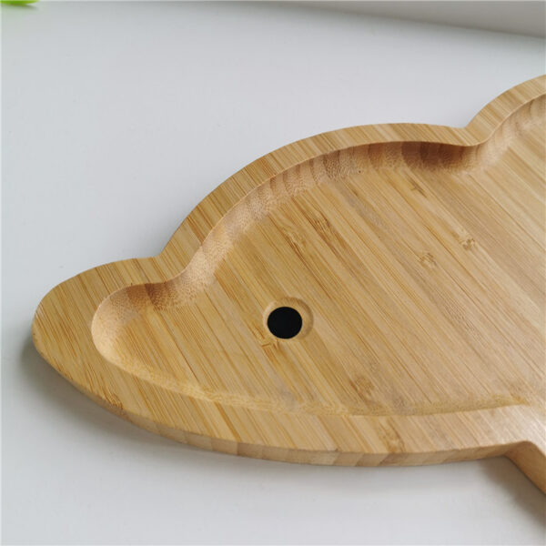 Dolphin Shaped Bamboo Tray