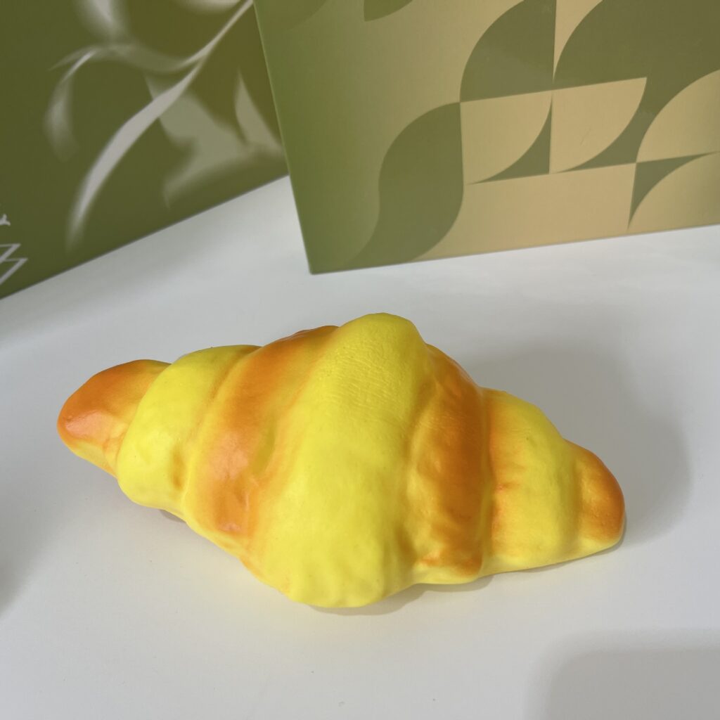 Croissant Shaped Slow Rising Stress Reliever