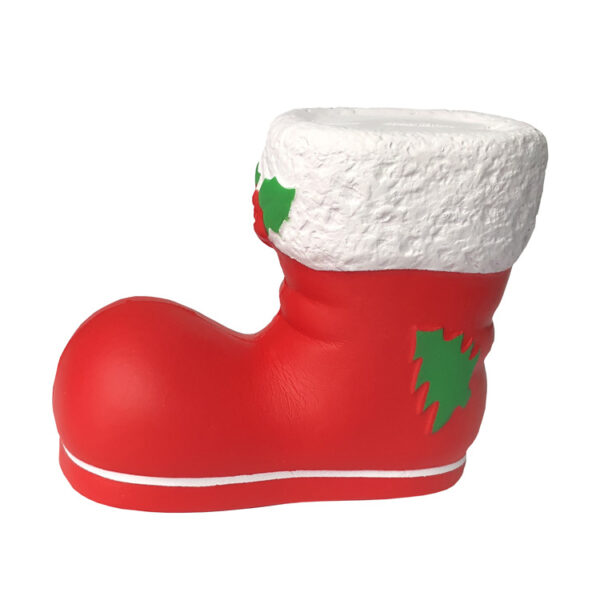 Christmas Shoe Shaped Slow Rising Stress Reliever