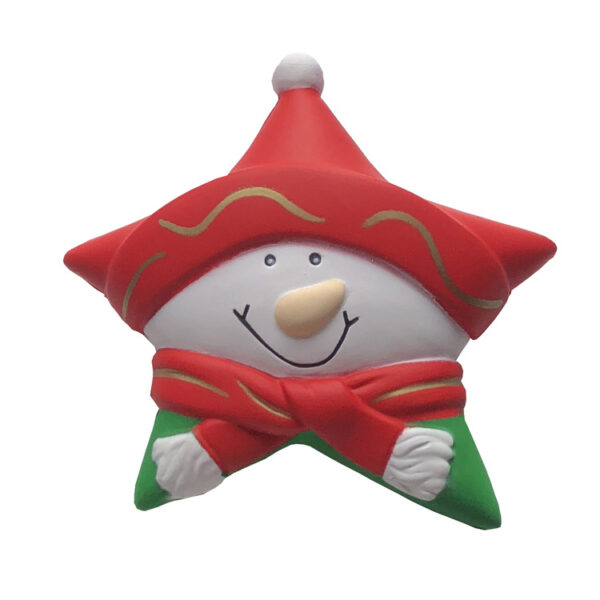 Christmas Star Shaped Slow Rising Stress Reliever