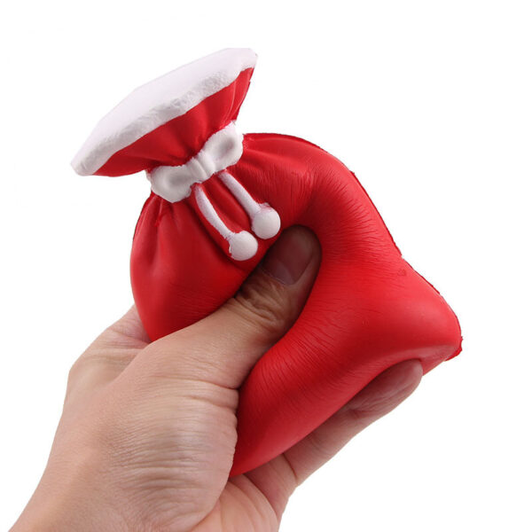 Christmas Gift Bag Shaped Slow Rising Stress Reliever