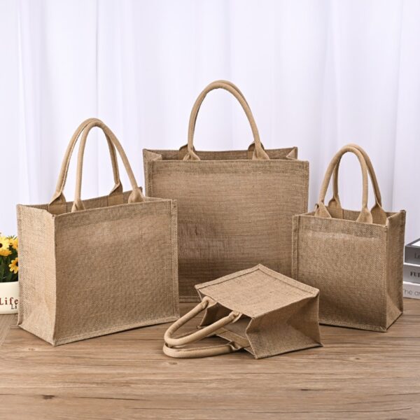 Eco-friendly Linen Hand-held Canvas Bag