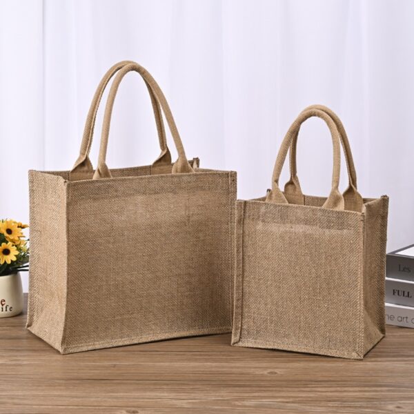 Eco-friendly Linen Hand-held Canvas Bag