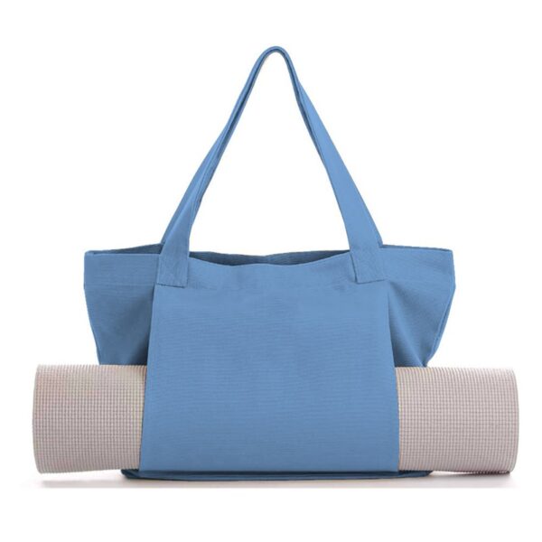 Multifunctional Yoga Canvas Tote Bag