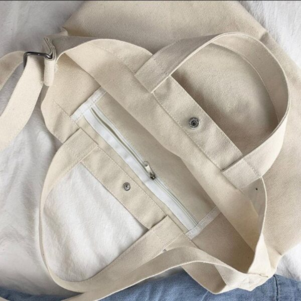 Tote & Shoulder Commuter Canvas Bag