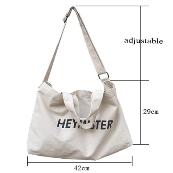 Tote & Shoulder Commuter Canvas Bag