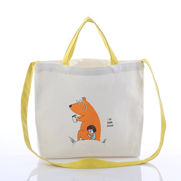 Student Tote & Shoulder Canvas Bag