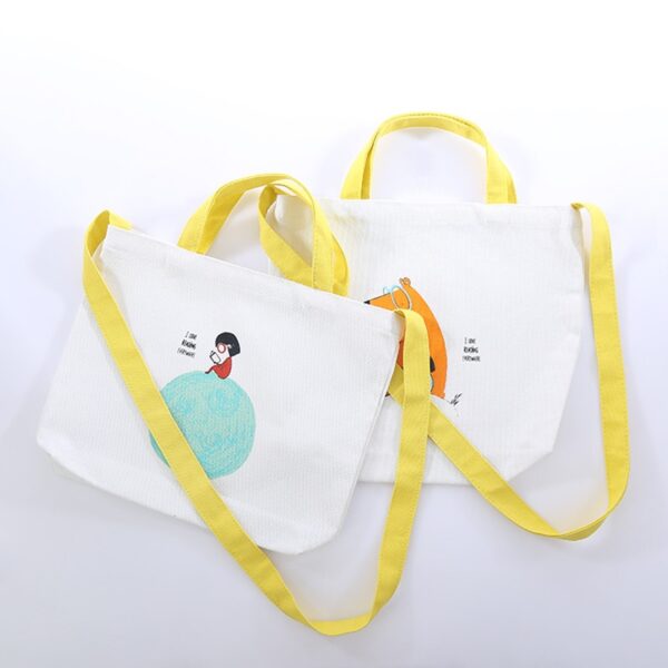 Student Tote & Shoulder Canvas Bag