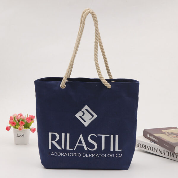 Sisal Handle Eco-friendly Cotton Bag